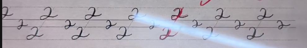 Chữ Caligraphy nét cơ bản || Hành trình luyện chữ ngày 1 kjl