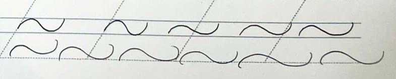 Chữ Caligraphy nét cơ bản || Hành trình luyện chữ ngày 1 tyyi7i